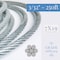 Laureola Industries 3/32" Stainless Steel Aircraft Wire Rope 304 Grade 7x19, 250 ft ZAG332-SS304-719-250 - alternate 2